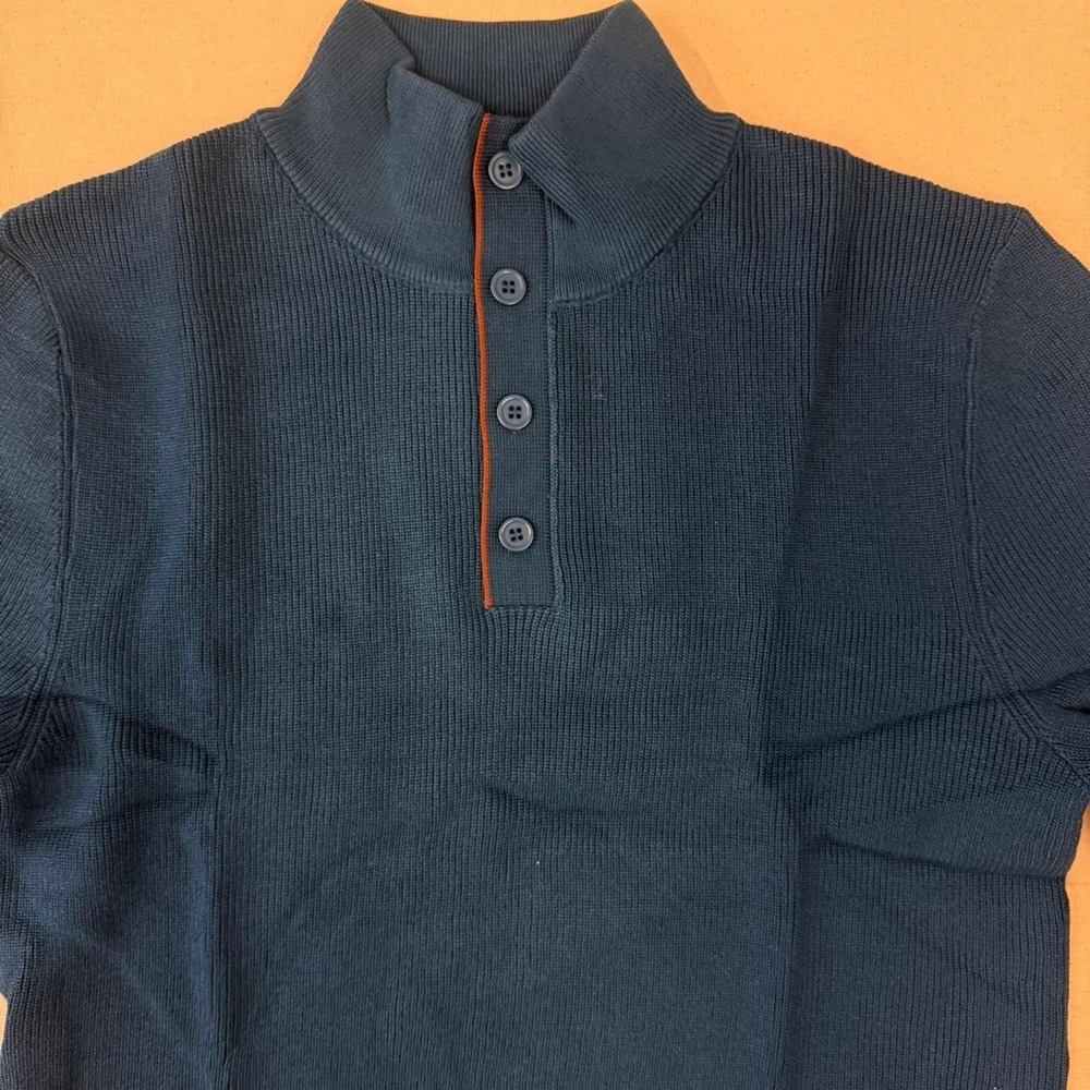 COOFANDY‎ Ribbed Mock Neck Sweater - Picture 2 of 6